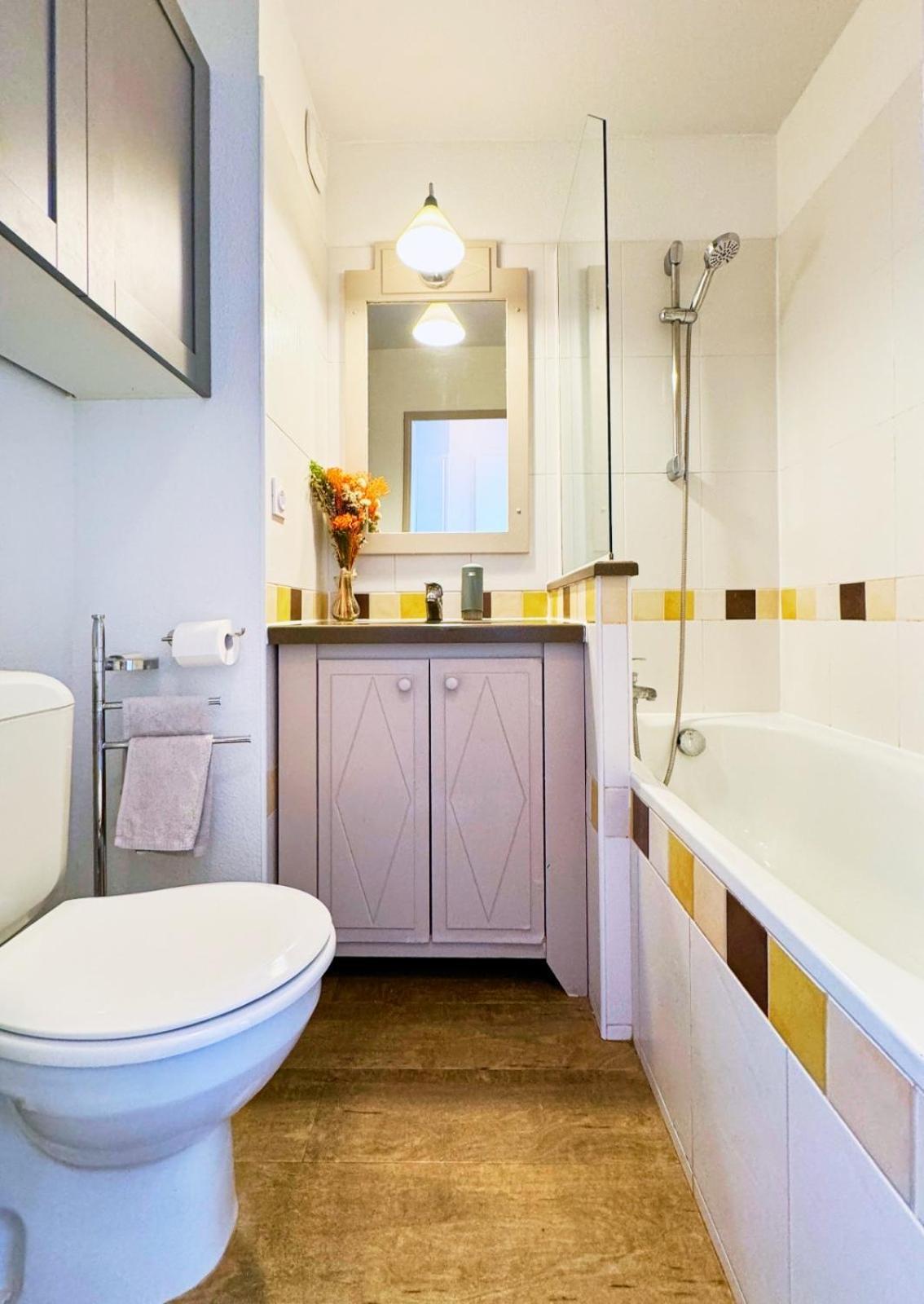 Appartement Bord De Mer Residence L'Ange Gardien 빌프랑슈쉬르메르 외부 사진